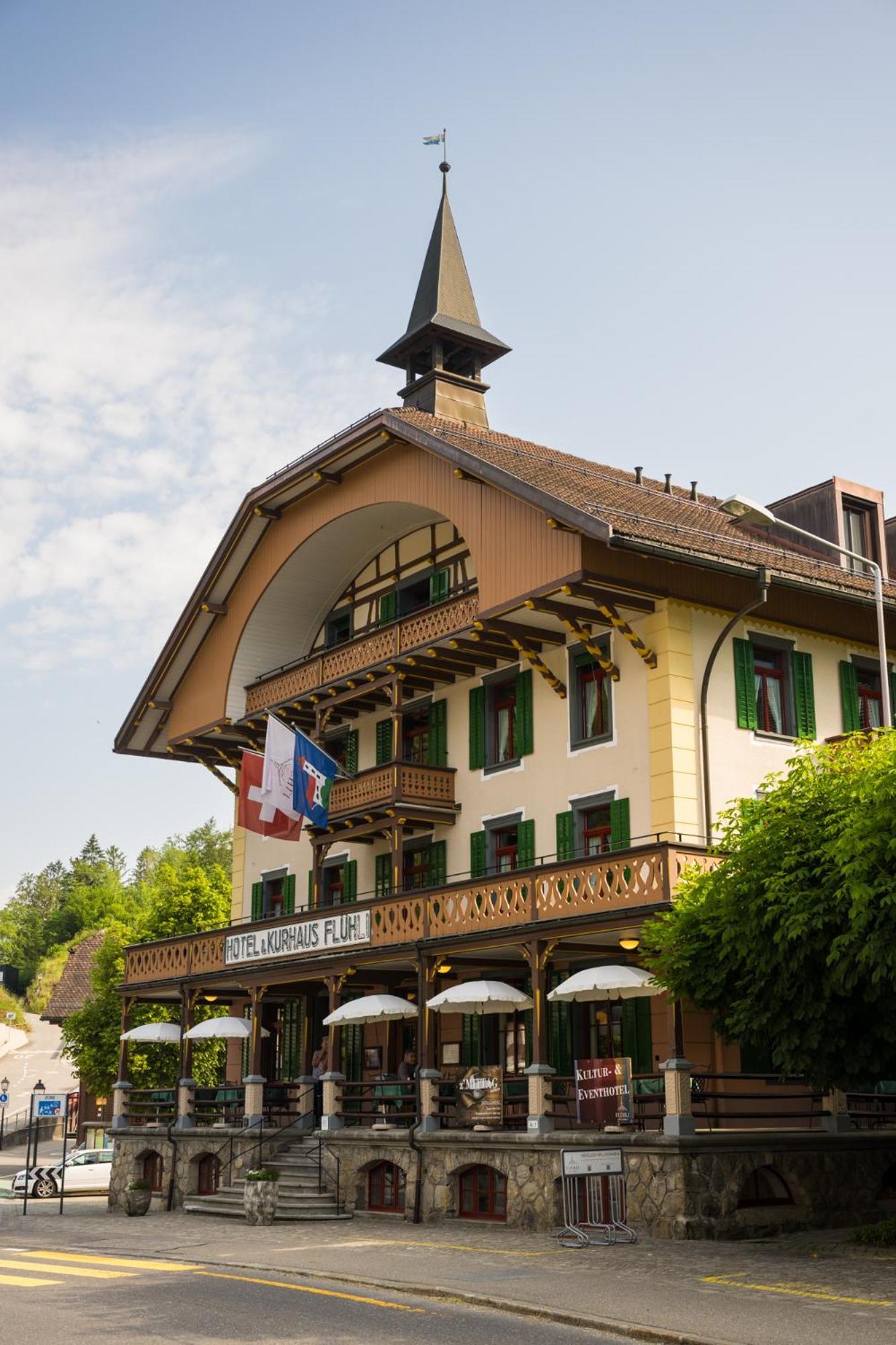 Fluehli Hotel Kurhaus Exteriér fotografie